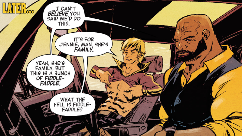 Illustration for article titled Power Man and Iron Fist Have a Hilarious Way to Get Around Marvel's 'No Swearing' Policy